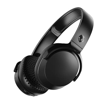 Skullcandy Riff 2 Wireless Headphones - 34H Battery, Supreme Sound, Black