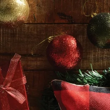 Prextex 36pc Shatterproof Christmas Ornaments Set for Festive Decor