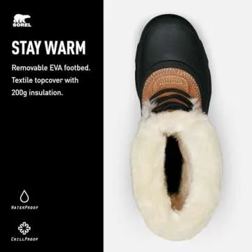 SOREL Women's Snow Angel Boot - Rootbeer - 7