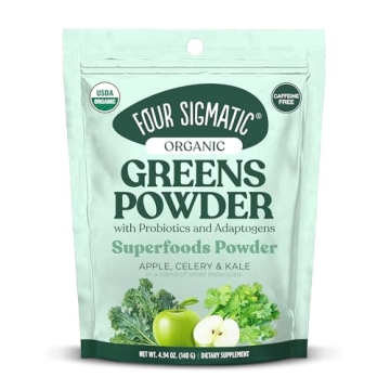 Four Sigmatic Organic Greens Powder for Gut Health