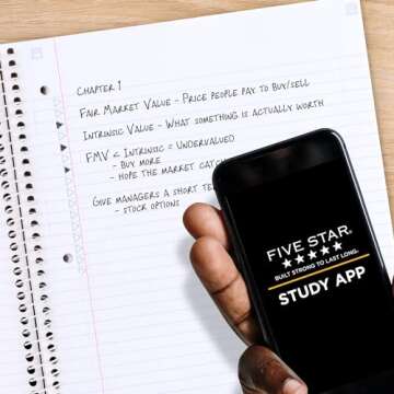 Five Star Spiral Notebooks + Study App, 2 Pack, 1 Subject, College Ruled Paper, 11" x 8-1/2", 80 She...