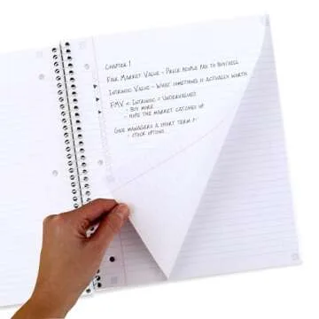 Five Star Spiral Notebooks with Study App - 2 Pack