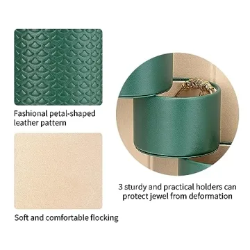 Vlando Travel Jewelry Organizer for Stylish Women