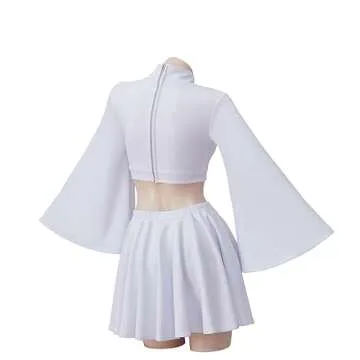 RocailleCos Princess Leia Costume for Women and Girls