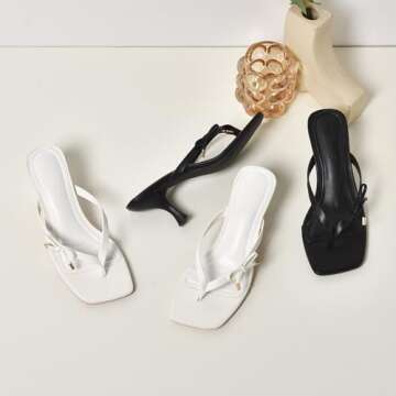 Elegant NianEr 3 Inch Stiletto Sandals for Women