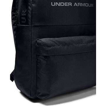 Under Armour Loudon Backpack, Black//Pitch Gray, One Size Fits All