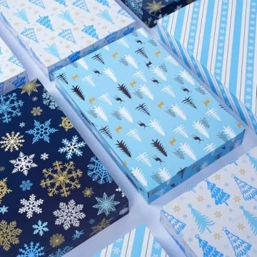 Moretoes 12pcs Christmas Gift Boxes for Holiday Gifting