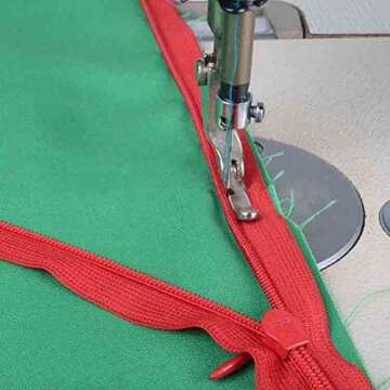 YEQIN Industrial Sewing Machine Cording Zipper Foot P36LN/P36N - for Juki,Brother,Riccar,Singer