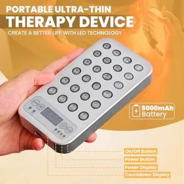 Happy Sol Mini Go Portable Red Light Therapy Device