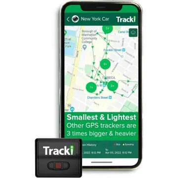 Tracki GPS Tracker - USA Made 4G LTE Vehicle Tracking