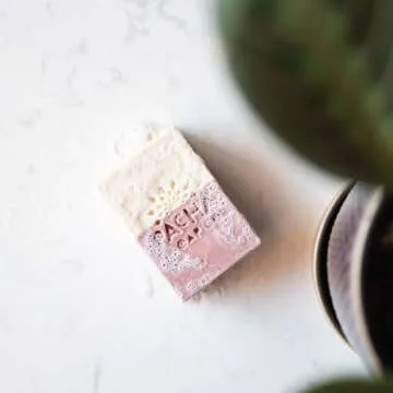 Pacha Jasmine Gardenia Bar Soap 3 Pack | Premium, Handcrafted, Hydrating | Natural Face Wash, Hand Cleanser, Body Wash | Soothing Essential Oils, 4 oz