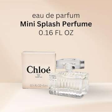 Chloe Perfume for Women EDP Mini Splash 0.16 Fl OZ