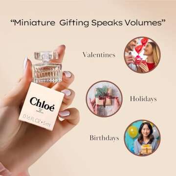 Chloe Perfume for Women EDP Mini Splash 0.16 Fl OZ