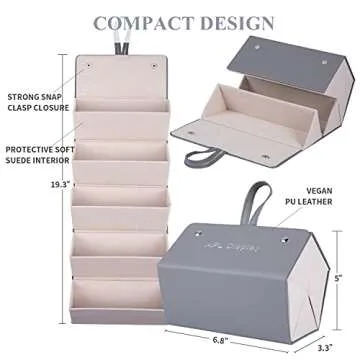 APL Display Sunglasses Organizer for Travel and Home Use