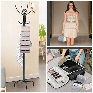 APL Display Sunglasses Organizer for Travel and Home Use