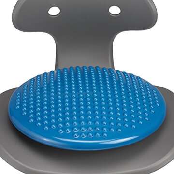 Gaiam Kids Wobble Cushion Wiggle Seat Balance Disk for Flexible Seating - Classroom Kids Student Des...