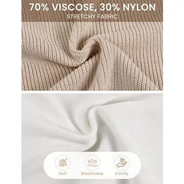 Lentta Women's Stylish 2 Piece Sweater Set with Pockets