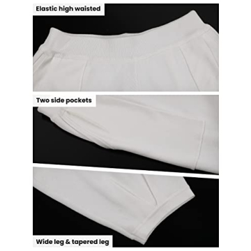 Lentta Women's Stylish 2 Piece Sweater Set with Pockets