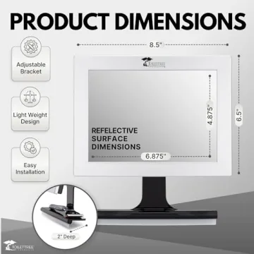 ToiletTree Fogless Shower Mirror - Shaving Essential