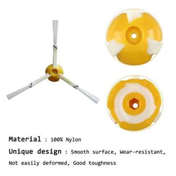 MZY LLC 13 Pack Replacement Parts for iRobot Roomba 800 900 Series 805 860 870 871 880 890 960 980 985 Vacuum Accessories, Replenishement Kit with 1 Debris Extractor 3 Filters 3 Side Brushes & Screws