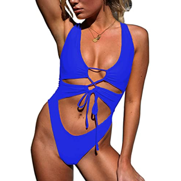 Elegant CHYRII Women's Sexy Cutout One Piece Swimsuit