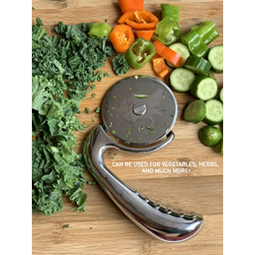 Midnight Slice Pizza Cutter Wheel for Perfect Slices