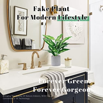 Der Rose 2 Pack Fake Plants for Stylish Home Decor