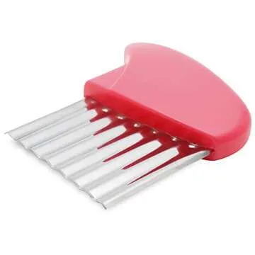 Luomorgo Crinkle Cutter for Fun & Healthy Meals