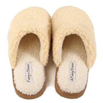 Cozy Nuhaus Women's Plush Slippers with Memory Foam