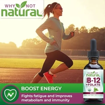 Organic B12 Liquid Plus Folate - Sublingual Energy Drops