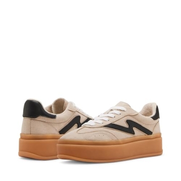 Madden Girl MIGHTTY Women's Sneakers in Taupe Multi