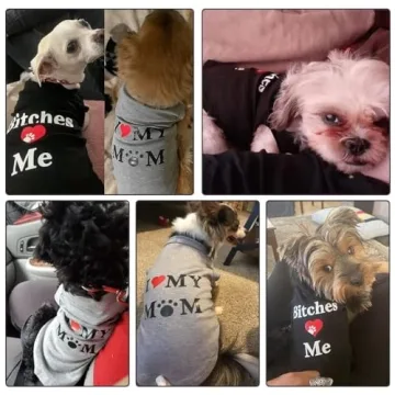 Fashionable Dog T Shirts - Stylish Pet Vests 2 Pack