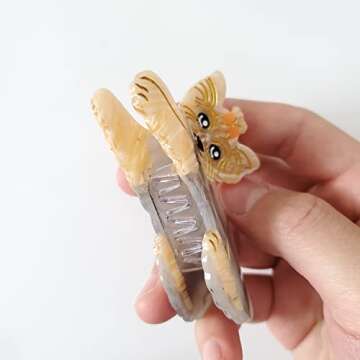 Yorkshire Claw Clips for Women - Stylish Cellulose Hair Clips