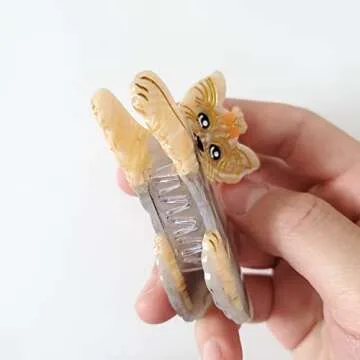 Yorkshire Claw Clips for Women - Stylish Cellulose Hair Clips