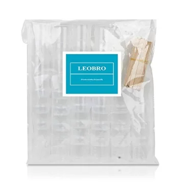 LEOBRO 50ml Epoxy Mixing Cups 38PCS for Crafts and Cooking