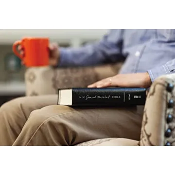 NIV Journal the Word Bible Hardcover Black Red Letter Comfort Print