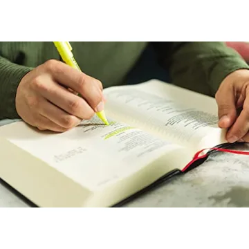 NIV Journal the Word Bible Hardcover Black Red Letter Comfort Print