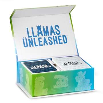 Unstable Games - Llamas Unleashed Base Game - Fun card game for kids, teens, & adults - Strategize a...