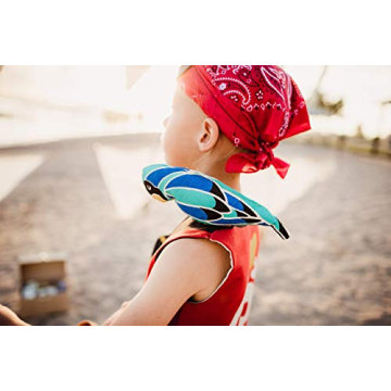 Red Pirate Vest for Kids with Fun Parrot Design