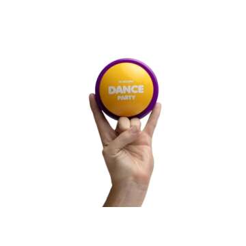 30 Second Dance Party Button - Fun & Portable Gag Gift for Everyone