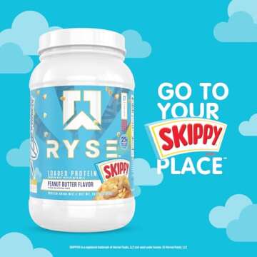 Ryse Loaded Protein Powder - 25g Protein & Skippy Flavor