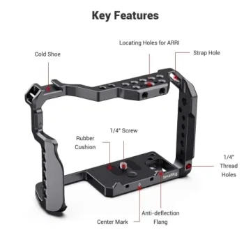SMALLRIG GH5 GH5S Cage for Panasonic Lumix - Upgraded Version
