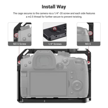 SMALLRIG GH5 GH5S Cage for Panasonic Lumix - Upgraded Version