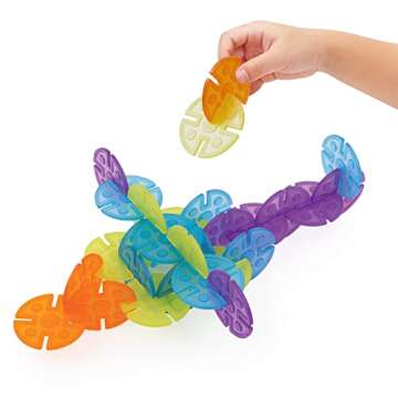 Guidecraft Interlox Discs 96-Piece STEM Toy for Kids