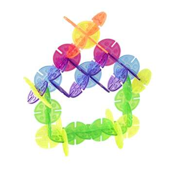 Guidecraft Interlox Discs 96-Piece STEM Toy for Kids