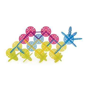 Guidecraft Interlox Discs 96-Piece STEM Toy for Kids