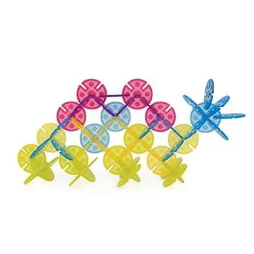 Guidecraft Interlox Discs 96-Piece STEM Toy for Kids