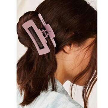 Canitor 4 PCS Elegant Hair Clips for Thick Hair