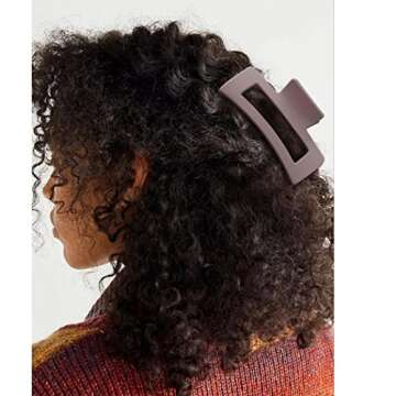 Canitor 4 PCS Elegant Hair Clips for Thick Hair