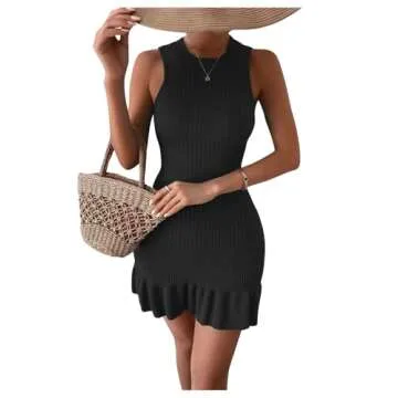 Stylish SOLY HUX Sleeveless Bodycon Dress for Summer